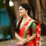 Vani Bhojan, saree, shy, latest, hd, Kings of Comedy Juniorsis