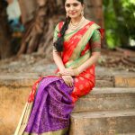 Vani Bhojan, saree, traditonal dress, cute