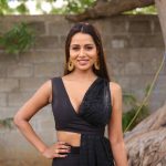 Varma Teaser Launch, raiza wilson, cute look, 2018, event