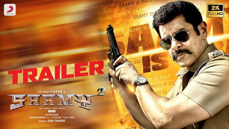 Saamy² – Theatrical Trailer (Tamil) | Chiyaan Vikram, Keerthy Suresh | Hari | Devi Sri Prasad