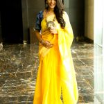 Aishwarya Rajesh, event, yellow saree, saree, full size