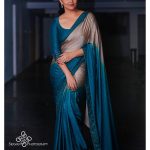 Anasuya Bharadwaj, Rangasthalam host, green saree