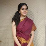 Anitha Sampath, Sun News, village style, saree