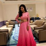Anjali, pink dress, full size, rare, Lisaa movie
