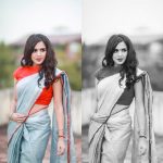 Anjana Rangan, saree, glamour, phoothsoot, anjanavj