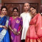 Chandrika Ravi, Family, mom, dad, sis