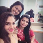 Chinmayi Sripaada, girls, andrea, selfie