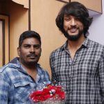 Gautham Karthik, movie, pooja, event