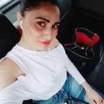 Inayat Sharma, Selfie, car, top view