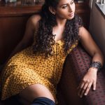 Nithya Naresh, yellow dress, naughty