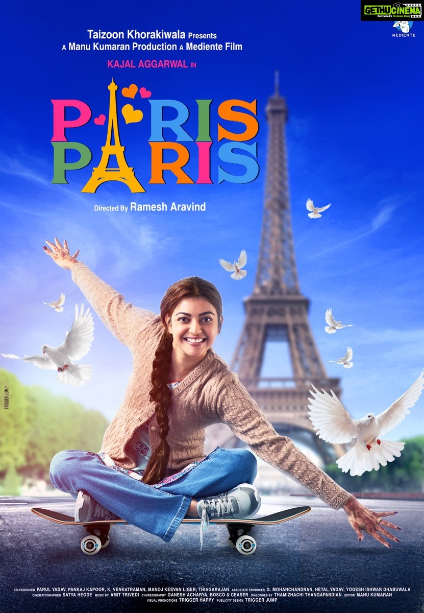 Paris Paris, Kajal Aggarwal, queen remake, first look   (2)