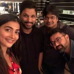 Pooja Hegde, dj team, allu arjun, selfie