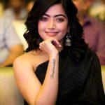 Rashmika Mandanna, black dress, event, press meet