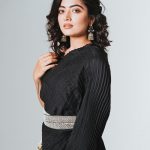 Rashmika Mandanna, unseen, rare, black dress