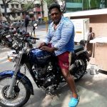 Robo Shankar, royal enfield