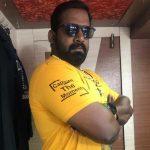 Robo Shankar, yellow t shirt