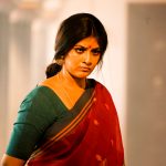 Sandakozhi 2, Varalaxmi Sarathkumar, pechi, saree, red saree