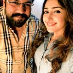 Sayyeshaa, Ayup Khan, selfie, smile