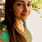 Sayyeshaa, face, selfie, hair style, Suriya 37