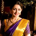 Sayyeshaa, saree, traditional dress, hd, Junga