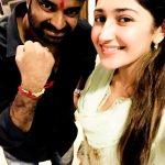 Sayyeshaa, selfie, al vijay, annan, brother