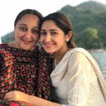 Sayyeshaa, shhaheen, mom, rare, mummy, amma