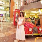 Sherlin Seth, Upcoming Tamil Actress, red car