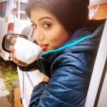 Shilpa Manjunath,  Ispade Rajavum Idhaya Raniyum heroine, coffee, morning