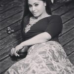 Shritha Sivadas, Dhilluku Dhuddu 2 Actress, black and white