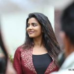 Vada Chennai press Meet, Aishwarya Rajesh, candid