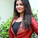 Vada Chennai press Meet, Aishwarya Rajesh, new hair style