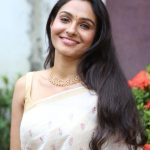 Vada Chennai press Meet, Andrea Jeremiah, kerala saree