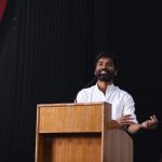 Vada Chennai press Meet, Dhanush, speech