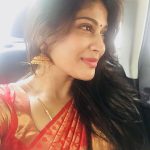 Vijayalakshmi, saree, traditional dress, hair style