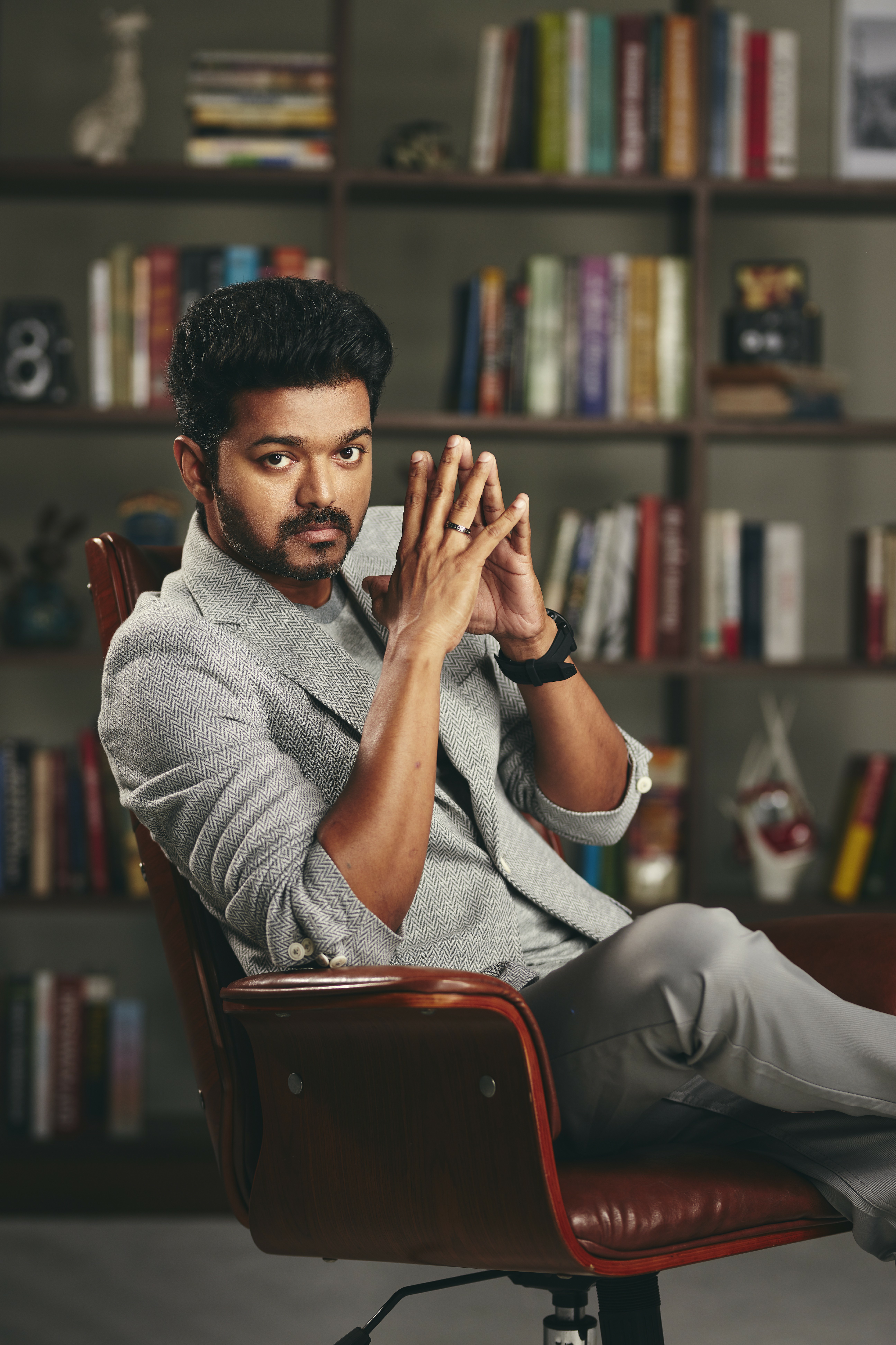 sarkar UHD, For Posters, Thalapathy vijay, new look