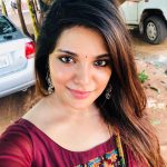 Aathmika, red dress, new look