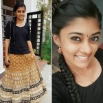 Ammu Abhirami, Ratsasan Actress, black dress