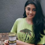 Ammu Abhirami, green dress, unseen