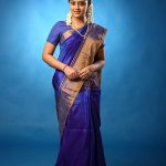 Ammu Abhirami, pattu saree, photo Shoot