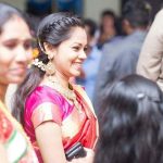 Anitha Sampath, Saree, Sun Network,  function, candid