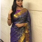 Anitha Sampath, Saree, TV News Anchor,  Smart