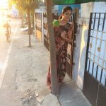 Anitha Sampath, without makeup, sun news, old saree