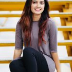 Ashika Ranganath, Garuda Heroine, smile, black pant