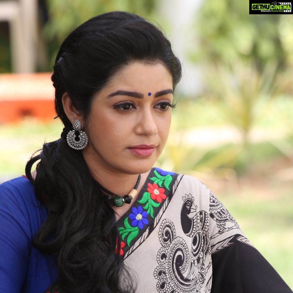 Chaya Singh, Pattinapakkam Actress, saree, villi - Gethu Cinema