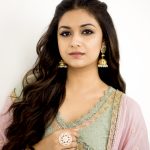 Keerthi Suresh, promotion, hd, wallpaper, pink dress