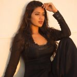 Nivetha Pethuraj, photoshoot, black dress, hd