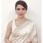 Samantha Akkineni, hd, saree, glamour
