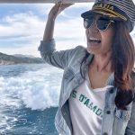 Samantha Akkineni, smile, tour, hd, sea