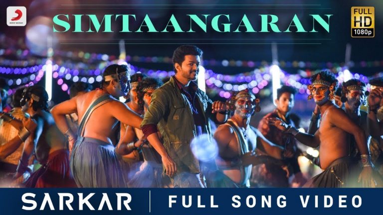 Sarkar – Simtaangaran Video | Thalapathy Vijay | A .R. Rahman | A.R Murugadoss