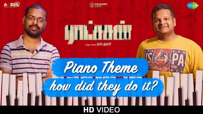 Piano Theme | Ratsasan | Original Background Music | Ghibran | Ramkumar | Vishnu Vishal | Amala Paul